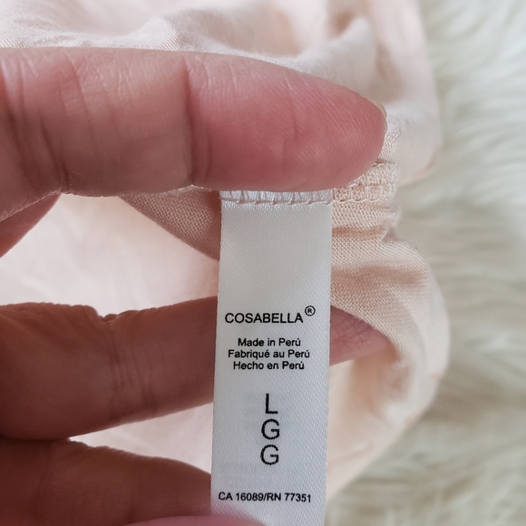 NEW Cosabella Flirty Lace Pink Robe - Picture 10 of 10